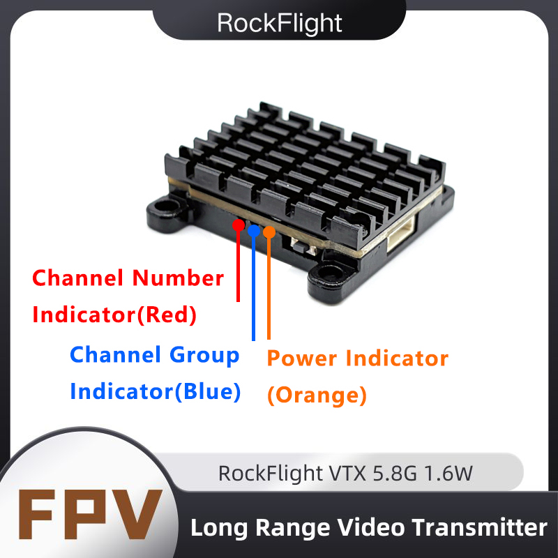 RockFlight TX663 VTX 5.8G 48CH - Drone Racing Vtx 리뷰 및 가격